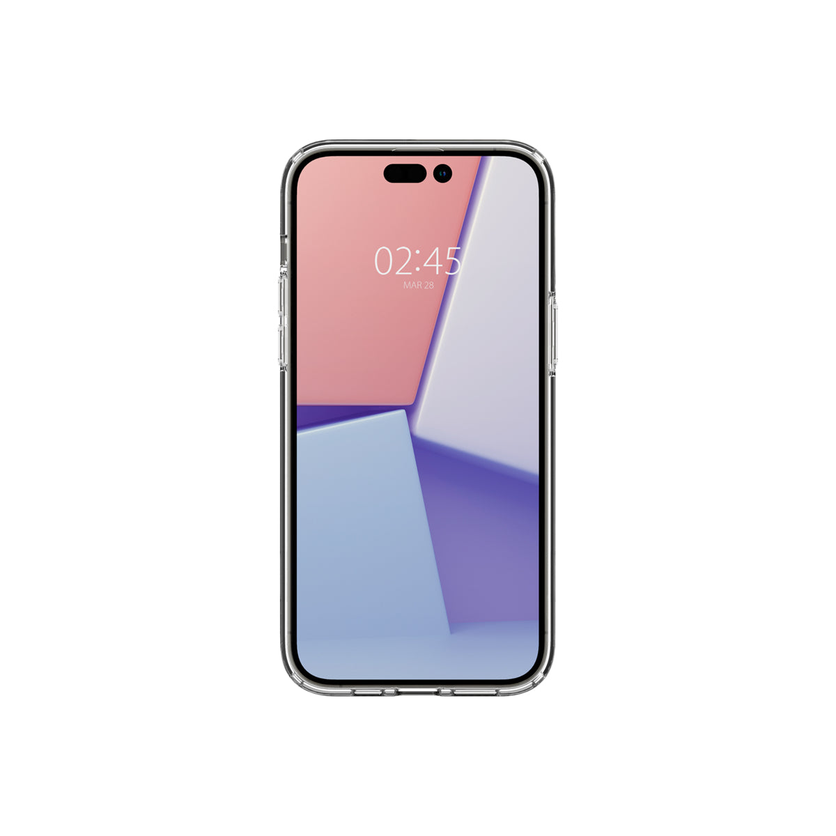 MagSafe kryt na iPhone 14 Pro Max Spigen Crystal Hybrid Mag - bílý - iSTYLE CZ