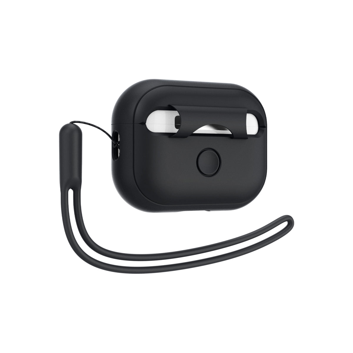 Obal pro AirPods Pro 2 gen. Spigen Silicone Fit - černý - iSTYLE CZ