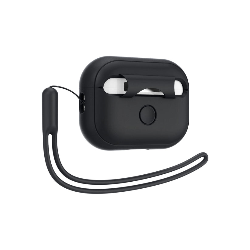 Obal pro AirPods Pro 2 gen. Spigen Silicone Fit - černý - iSTYLE CZ