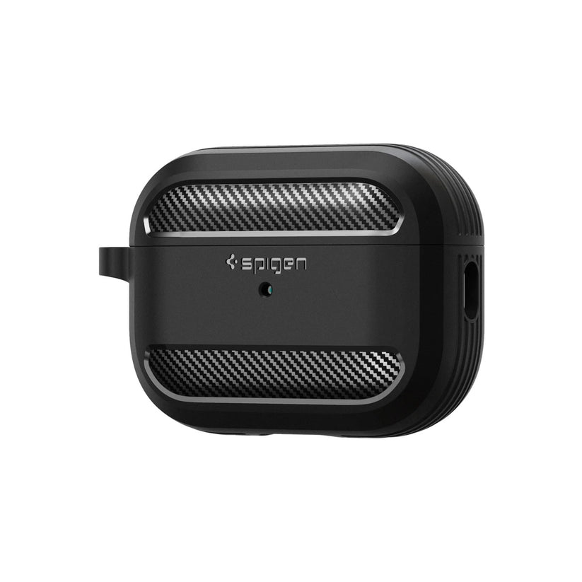 Obal pro AirPods Pro 2. gen Spigen Rugged Armor - černý - iSTYLE CZ