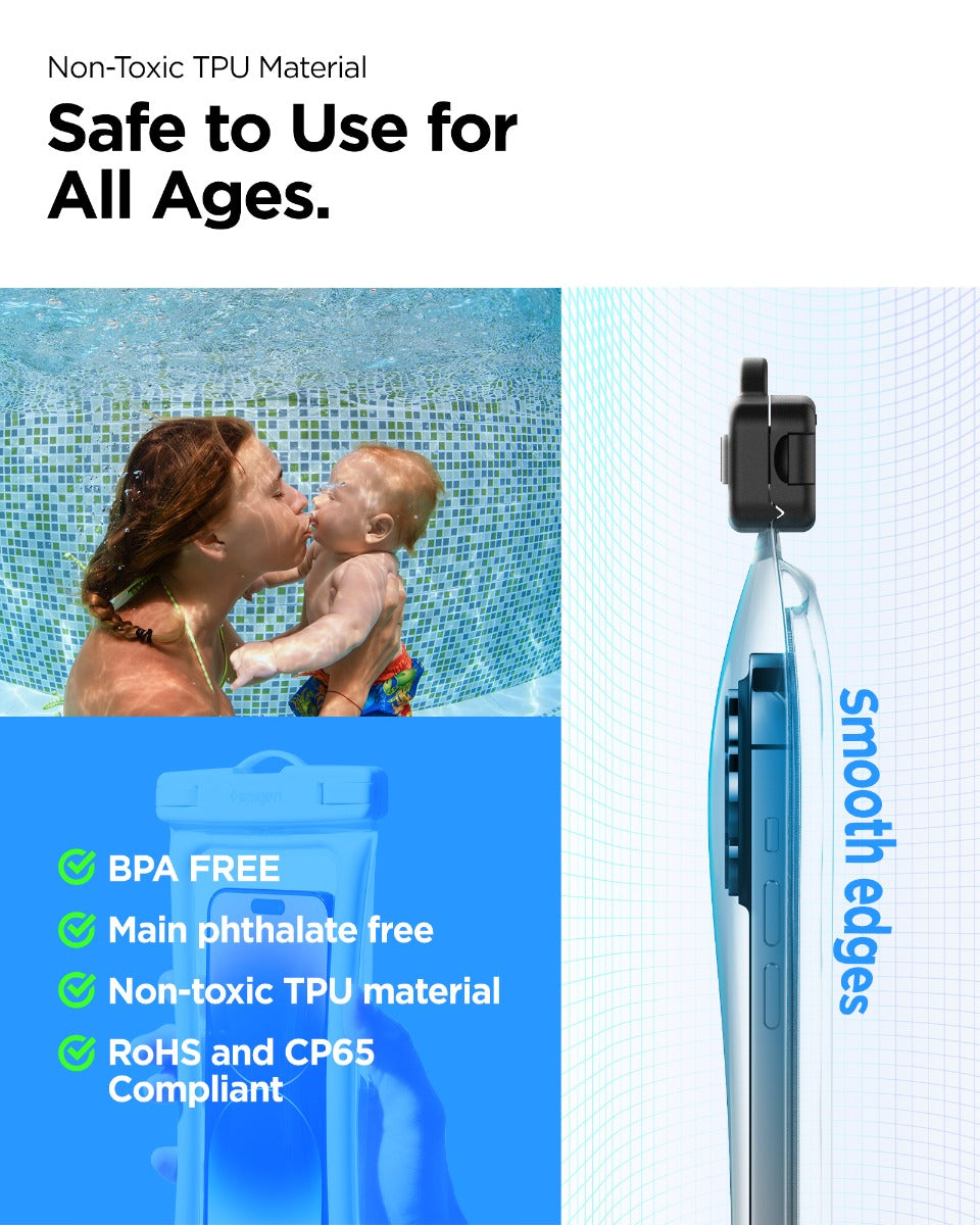 Vodotěsné plovoucí pouzdro Spigen Aqua Shield A610 - bílé - iSTYLE CZ