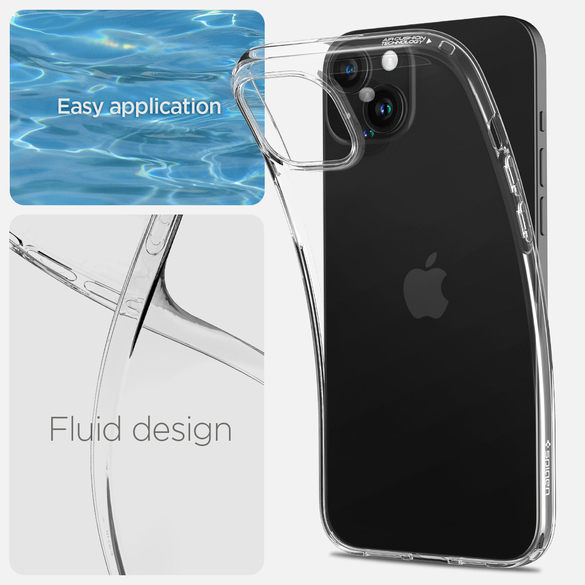 Kryt pro iPhone 15 Plus Spigen Crystal Flex - průhledný - iSTYLE CZ