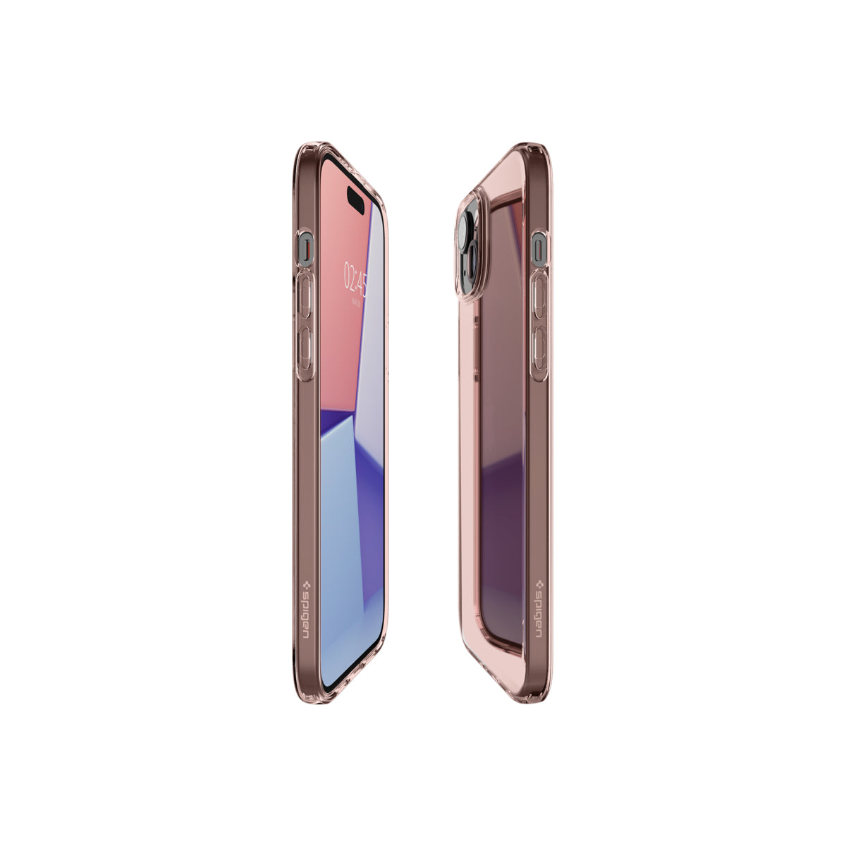 Kryt pro iPhone 15 Plus Spigen Crystal Flex - růžový - iSTYLE CZ