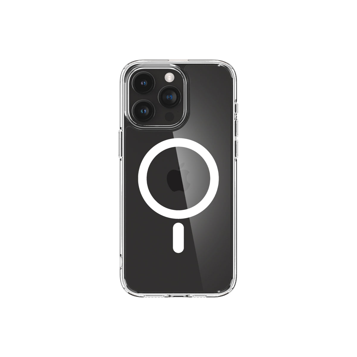 Kryt pro iPhone 15 Pro Max Spigen Crystal Hybrid MagSafe - bílý - iSTYLE CZ