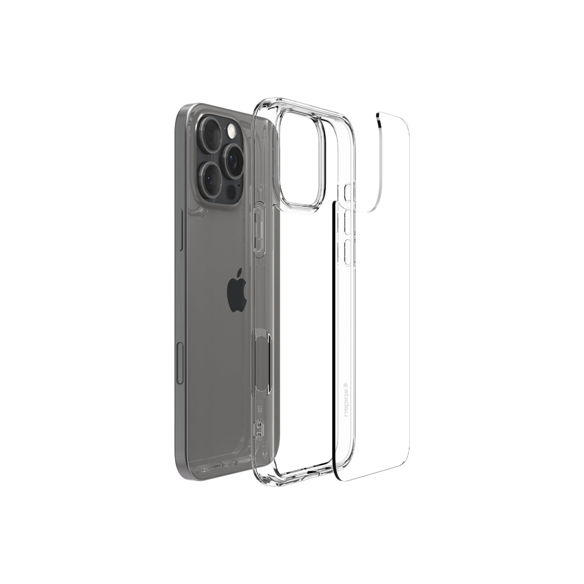 Kryt pro iPhone 16 Pro Max Spigen Crystal Hybrid - průhledný - iSTYLE CZ