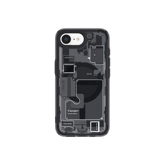 MagSafe kryt pro iPhone 16e Spigen Ultra Hybrid - zero one black - iSTYLE CZ