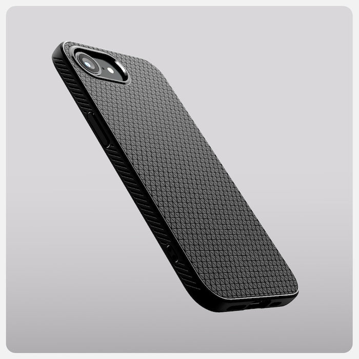 Kryt pro iPhone 16e Spigen Liquid Air - matně černý - iSTYLE CZ