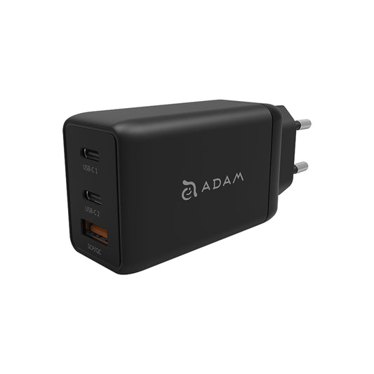 Adaptér Adam Elements Omnia F6 65W GaN - černý - iSTYLE CZ