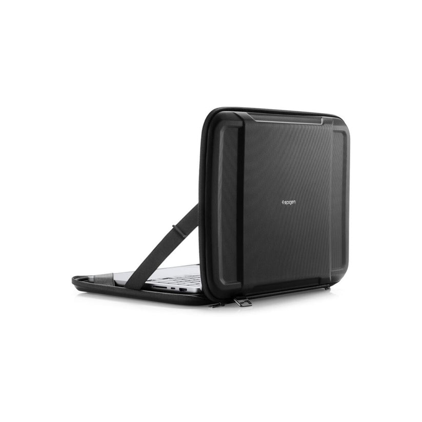 Pouzdro pro MacBook Pro 16" Spigen Rugged Armor Pro - černé - iSTYLE CZ