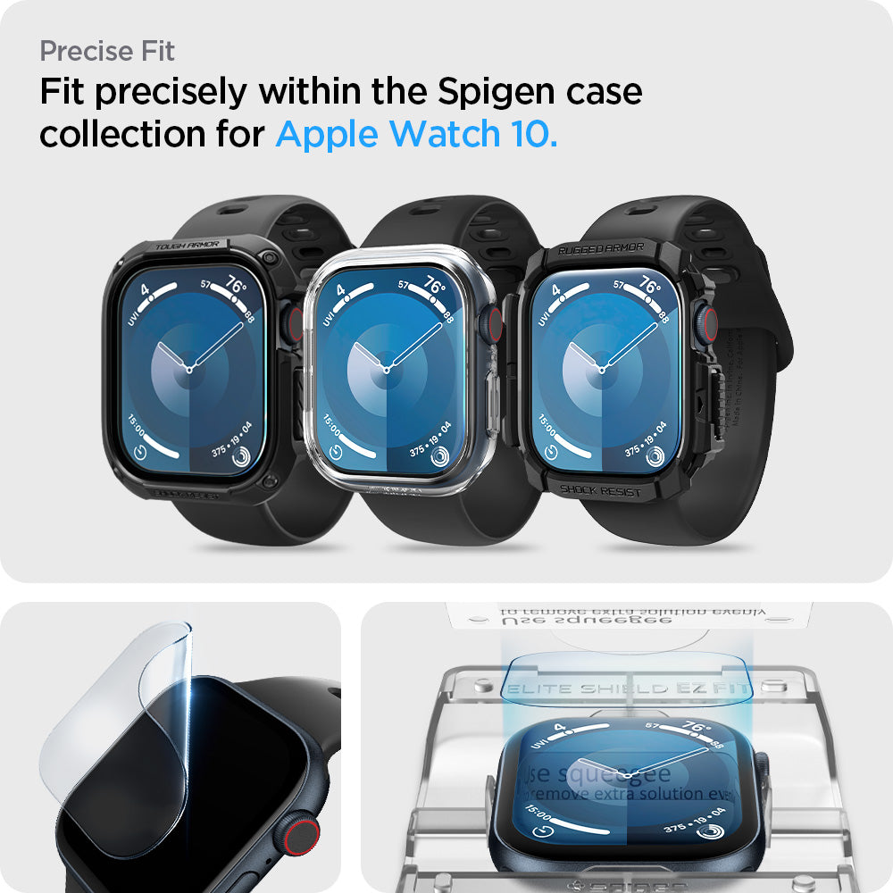 Ochranná fólie pro Apple Watch 42mm Spigen Eliteshield EZ Fit 2 ks - iSTYLE CZ