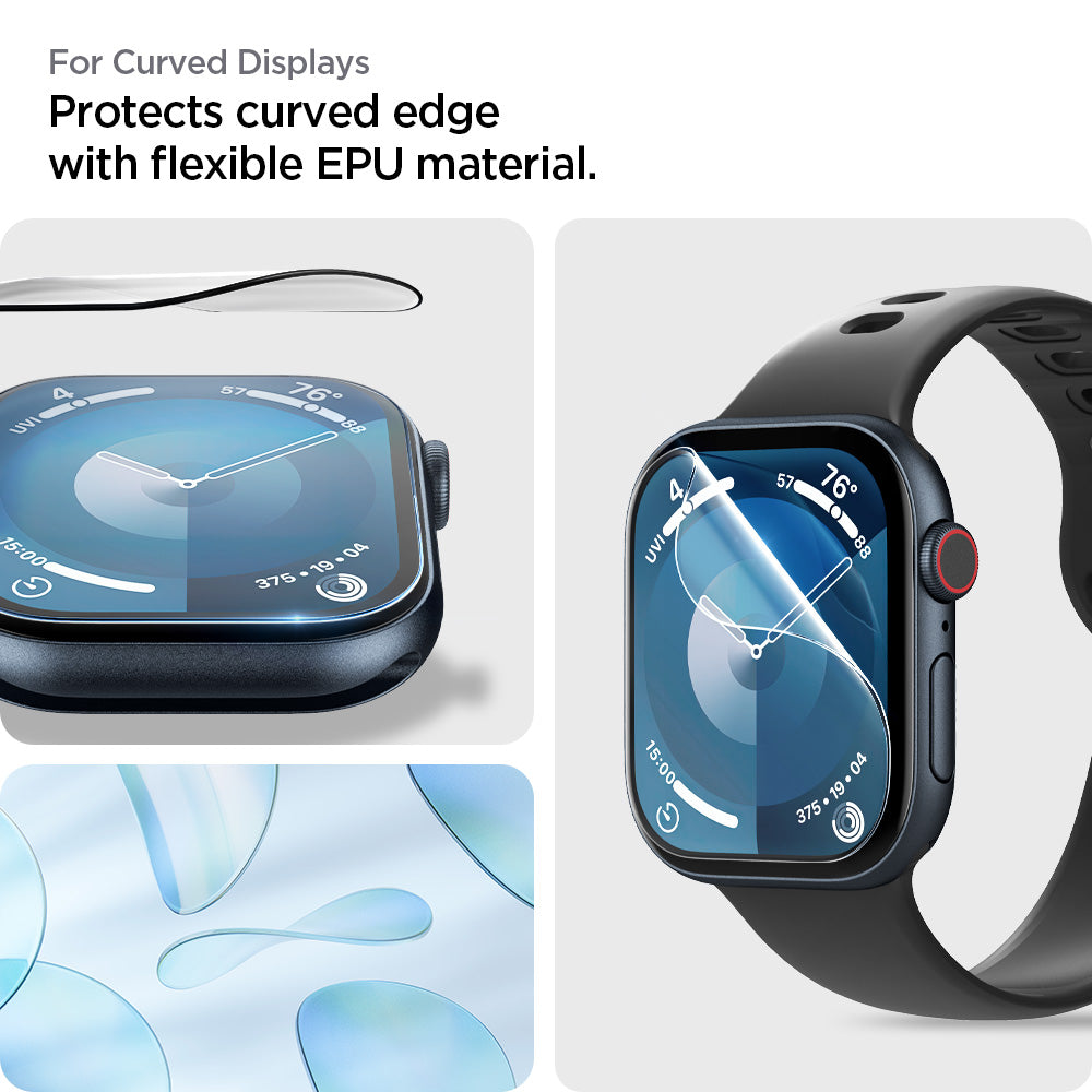 Ochranná fólie pro Apple Watch 42mm Spigen Eliteshield EZ Fit 2 ks - iSTYLE CZ
