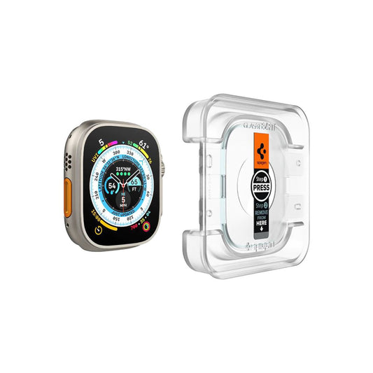 Ochranné sklo pro Apple Watch Ultra 49mm Spigen Glass EZ Fit 2 - iSTYLE CZ