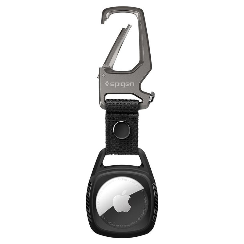 Pouzdro na AirTag Spigen Rugged Armor - černé - iSTYLE CZ