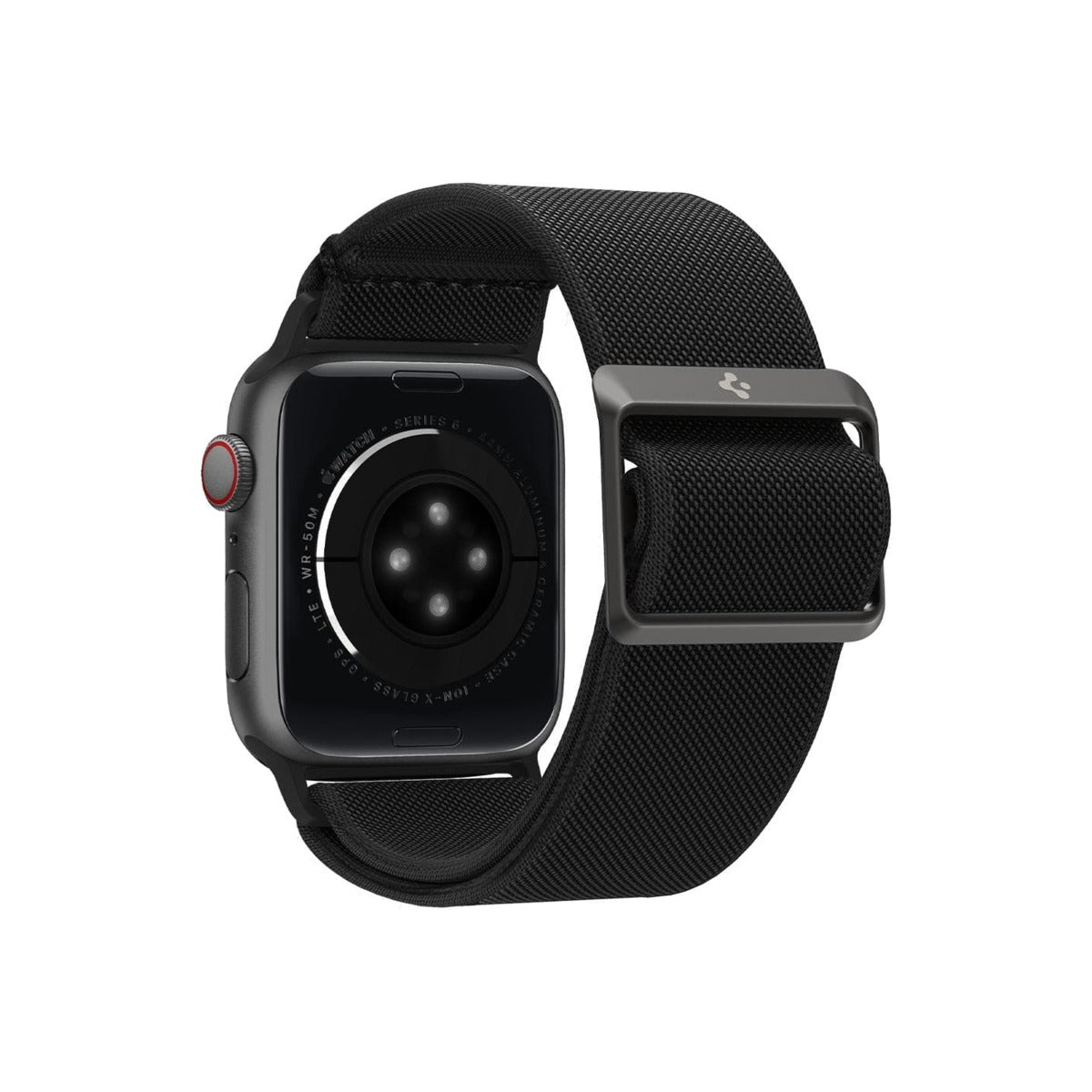 Řemínek pro Apple Watch 42/44/45/49mm Spigen Lite Fit - černý - iSTYLE CZ