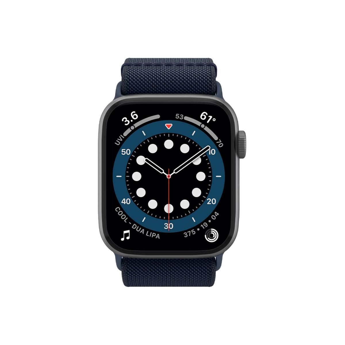 Řemínek pro Apple Watch 42/44/45/49mm Spigen Lite Fit - modrý - iSTYLE CZ