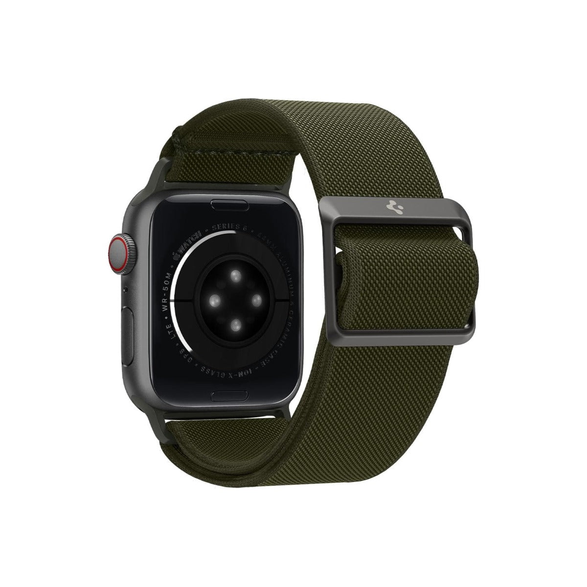 Řemínek pro Apple Watch 42/44/45/49mm Spigen Lite Fit - khaki - iSTYLE CZ
