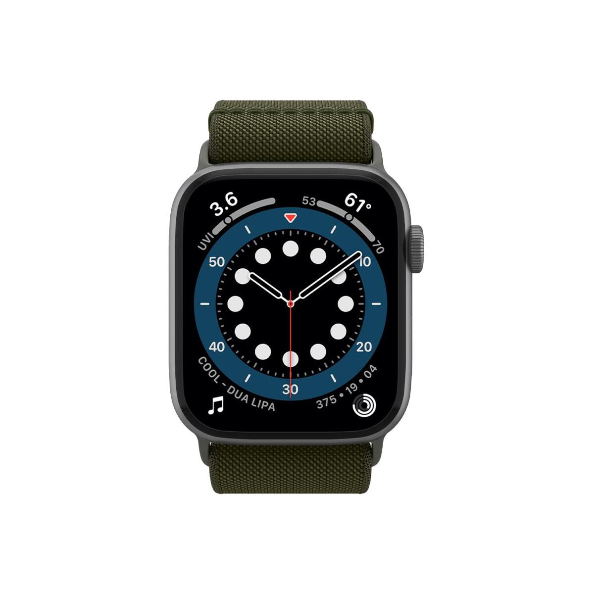 Řemínek pro Apple Watch 42/44/45/49mm Spigen Lite Fit - khaki - iSTYLE CZ