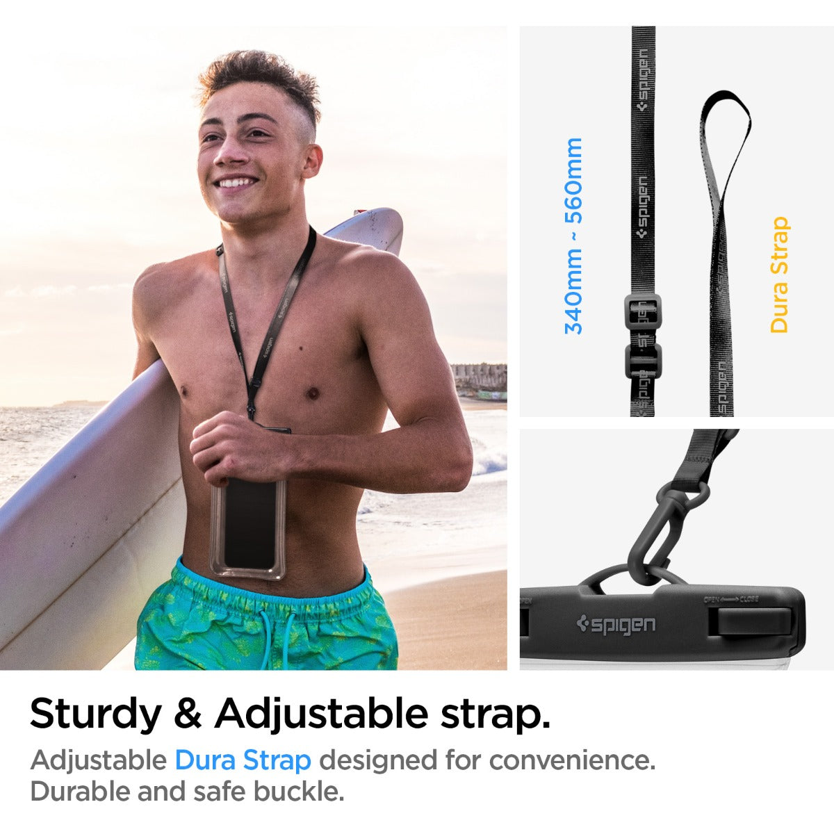 Vodotěsné plovoucí pouzdro Spigen Aqua Shield A610 - průhledné - iSTYLE CZ