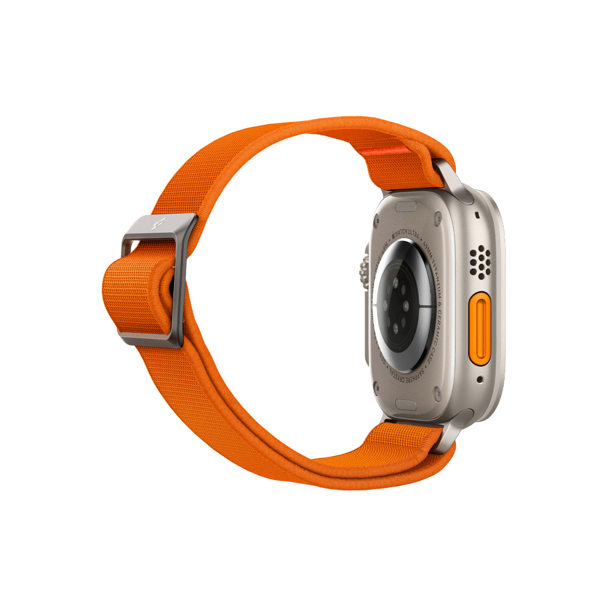 Řemínek pro Apple Watch 42/44/45/49mm Spigen Lite Fit Ultra - oranžový - iSTYLE CZ