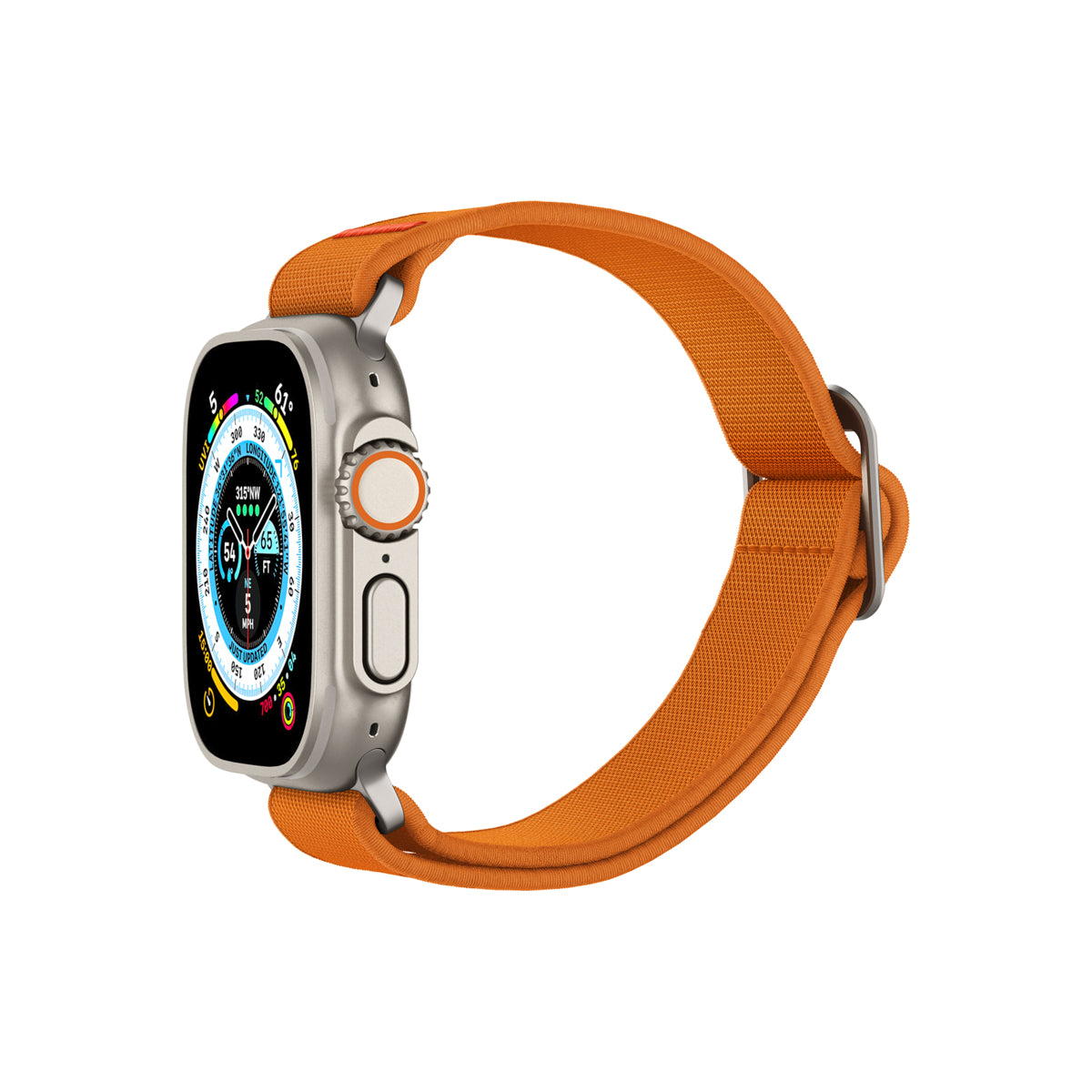 Řemínek pro Apple Watch 42/44/45/49mm Spigen Lite Fit Ultra - oranžový - iSTYLE CZ