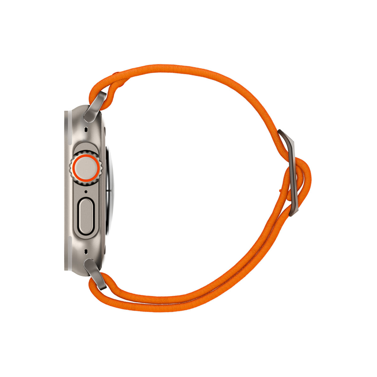 Řemínek pro Apple Watch 42/44/45/49mm Spigen Lite Fit Ultra - oranžový - iSTYLE CZ
