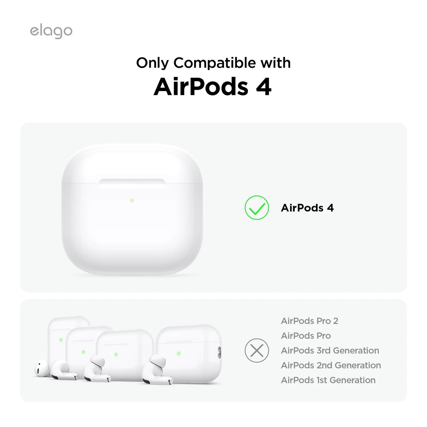 Závěsné pouzdro pro AirPods 4 Elago Hybrid Hang Case - průhledné - iSTYLE CZ
