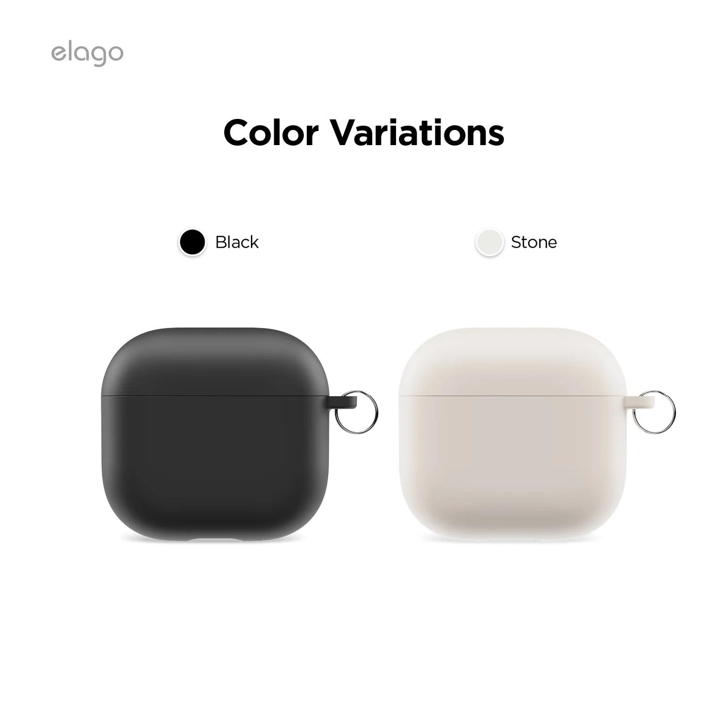 Závěsné pouzdro pro AirPods 4 Elago Hybrid Hang Case - šedé - iSTYLE CZ