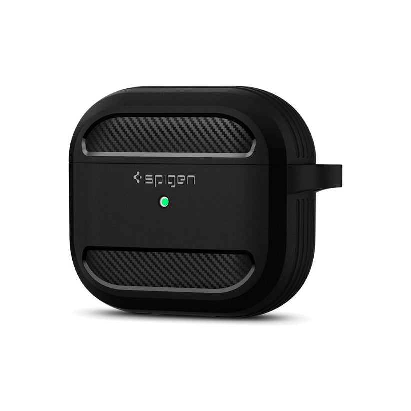 Obal pro AirPods 3 Spigen Rugged Armor - černý - iSTYLE CZ