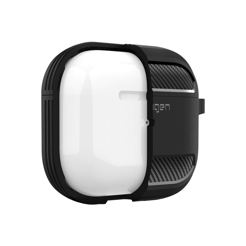 Obal pro AirPods 3 Spigen Rugged Armor - černý - iSTYLE CZ