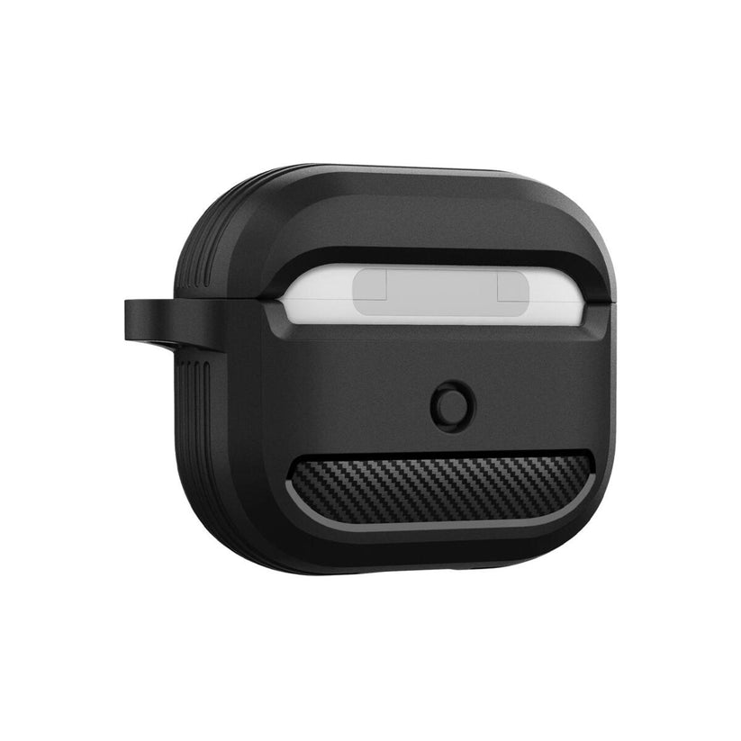 Obal pro AirPods 3 Spigen Rugged Armor - černý - iSTYLE CZ