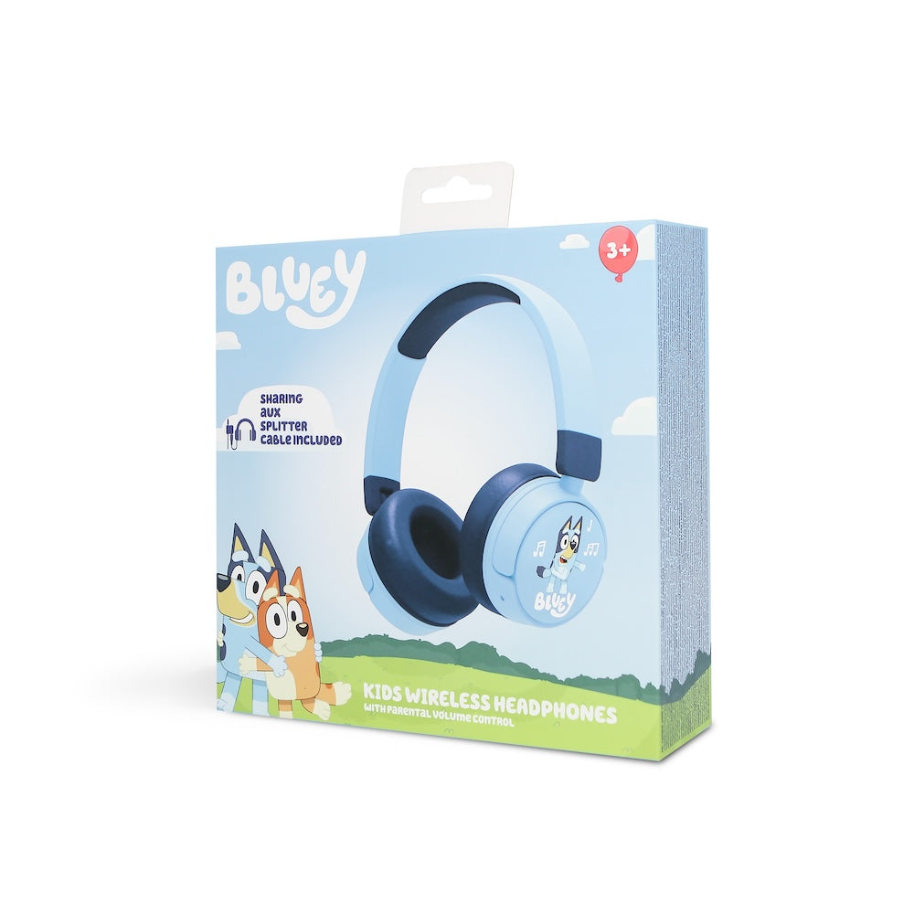 Dětská bezdrátová sluchátka OTL Bluey Kids - modrá - iSTYLE CZ
