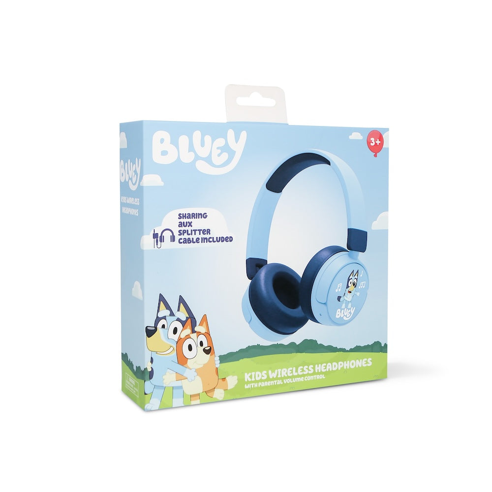 Dětská bezdrátová sluchátka OTL Bluey Kids - modrá - iSTYLE CZ