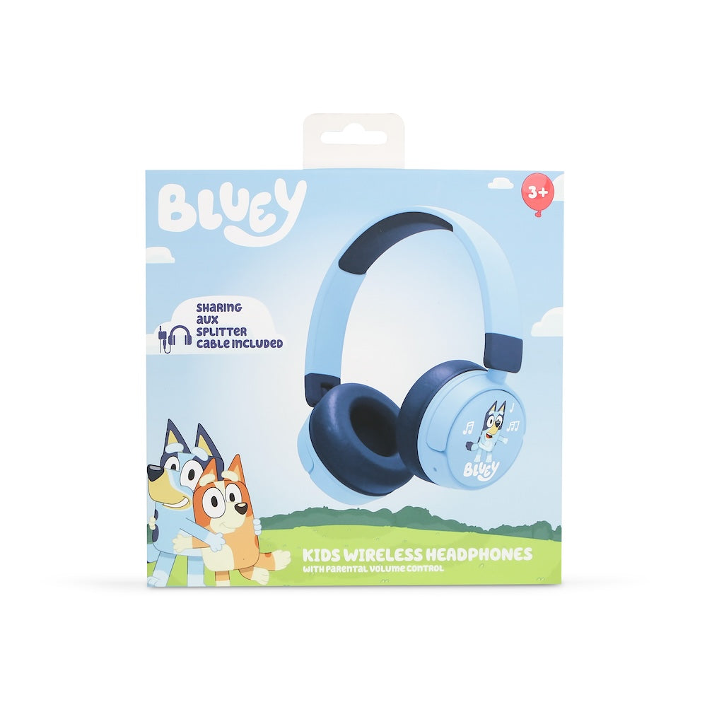 Dětská bezdrátová sluchátka OTL Bluey Kids - modrá - iSTYLE CZ