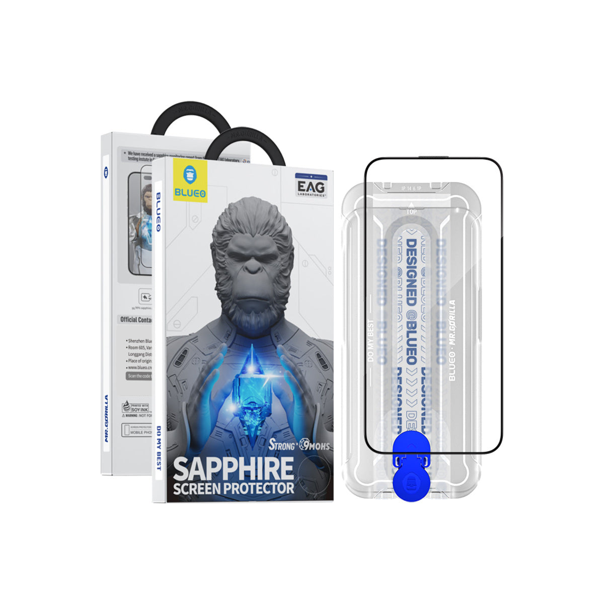 Safírové sklo pro iPhone 15 Blueo - iSTYLE CZ