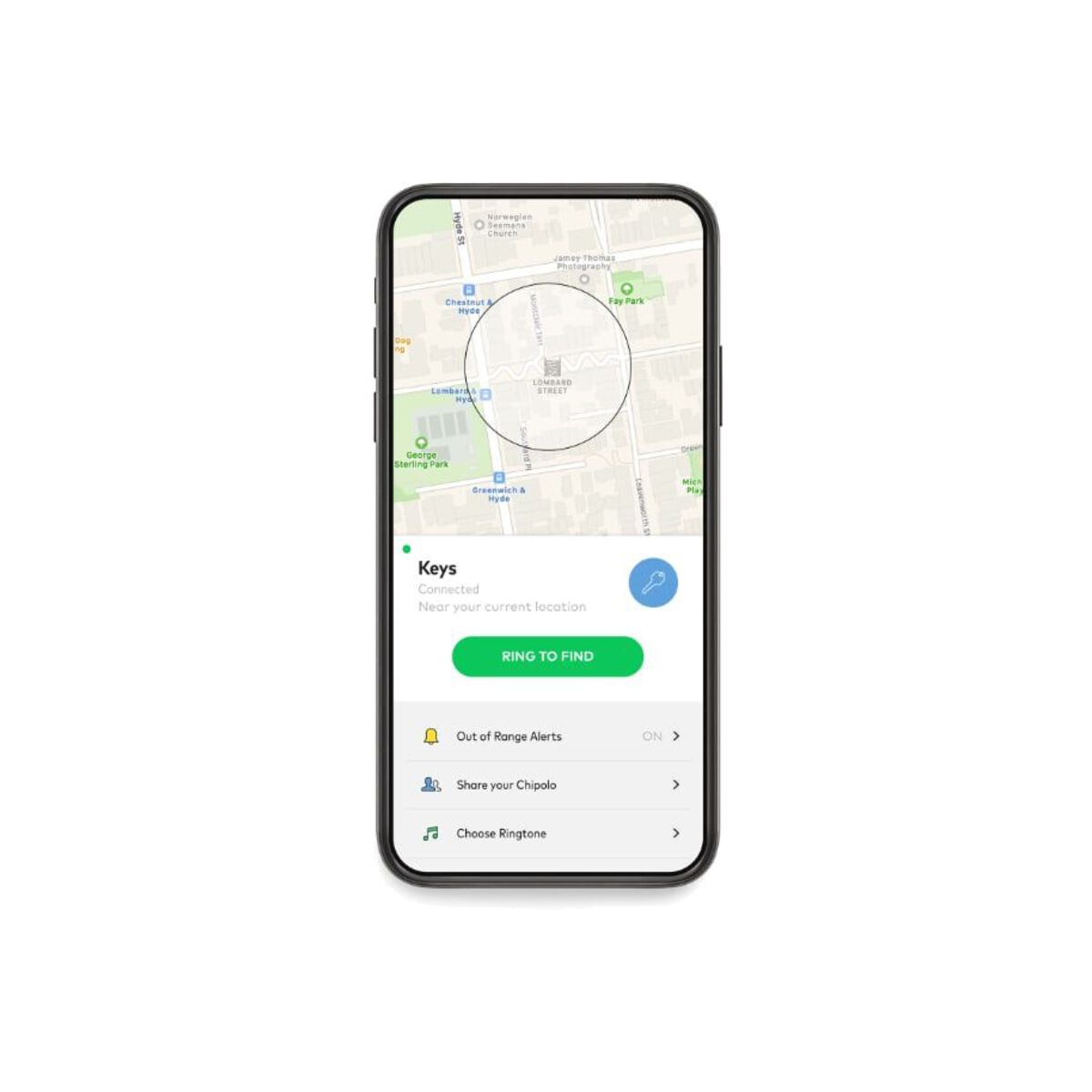 Bluetooth lokátor Chipolo One - bílý - iSTYLE CZ