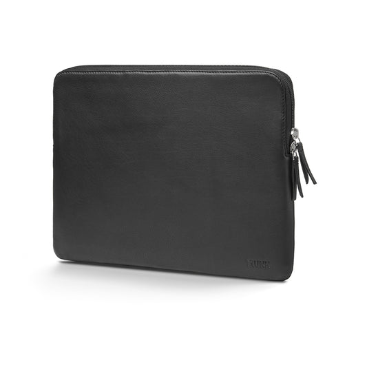 Pouzdro pro MacBook Pro 14" Trunk Leather Sleeve - černé - iSTYLE CZ