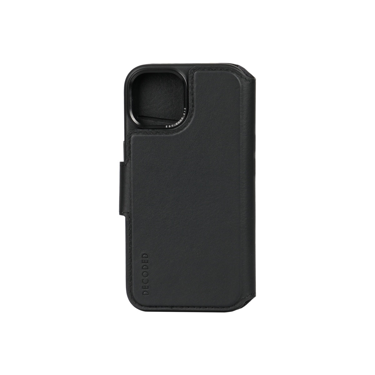 Kožená odnímatelná peněženka Decoded pro iPhone 15 Pro - černá - iSTYLE CZ