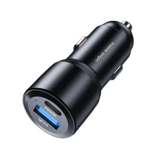 Nabíječka do auta Mobile Origin Car Charger 60W USB-C a USB-A - iSTYLE CZ