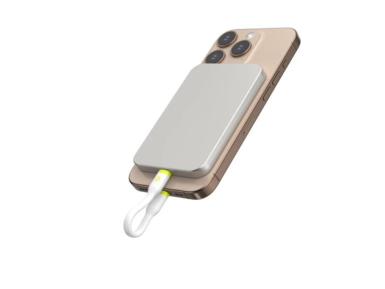 Kabel 60W Mobile Origin Compact USB-C / USB-C 10cm - bílý - iSTYLE CZ