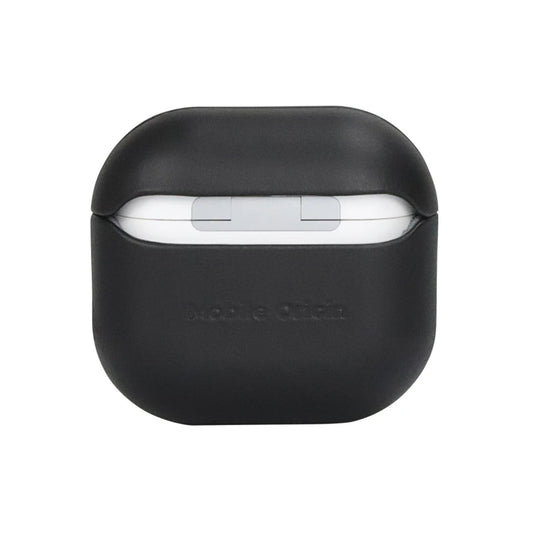 Kožené pouzdro pro AirPods 4 Mobile Origin Leather Case - černé