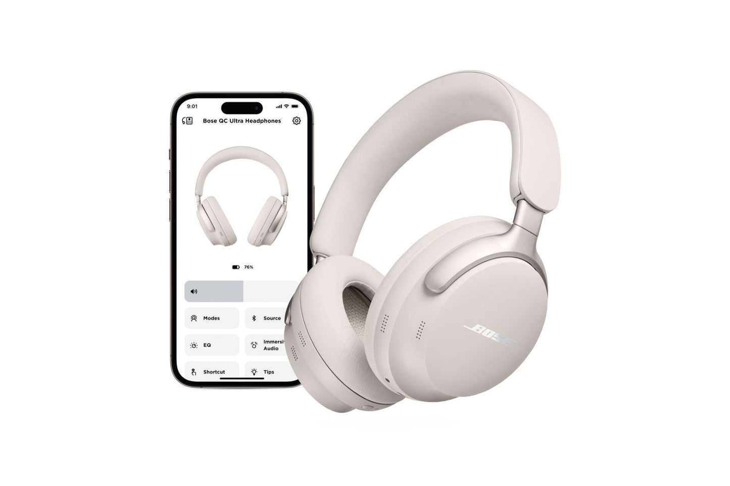 Bezdrátová sluchátka Bose QuietComfort Ultra - bílá - iSTYLE CZ