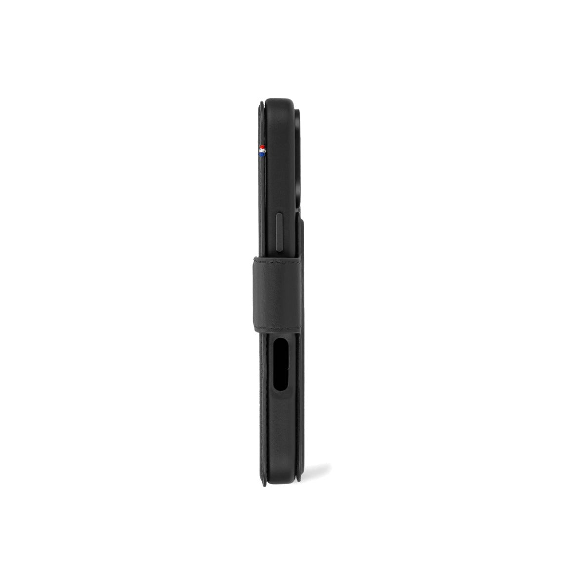 Kožená odnímatelná peněženka Decoded pro iPhone 16 Plus - černá - iSTYLE CZ