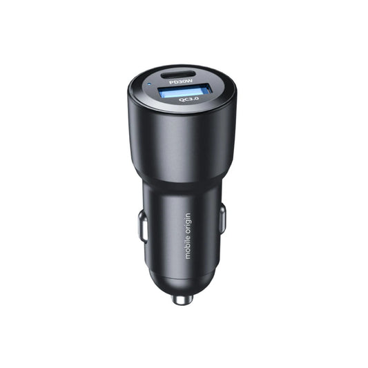 Nabíječka do auta Mobile Origin Car Charger 60W USB-C a USB-A - iSTYLE CZ