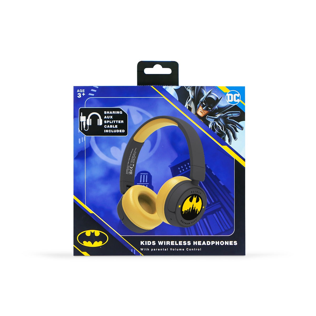 Dětská bezdrátová sluchátka OTL Batman Gotham City - iSTYLE CZ