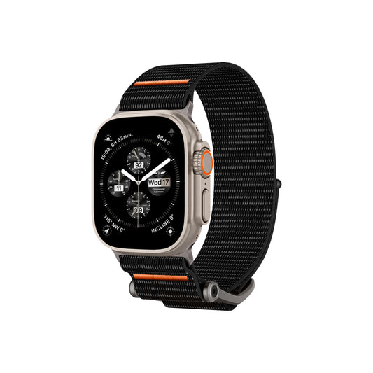 Řemínek pro Apple Watch 42/44/45/49 mm Spigen DuraPro Flex Ultra Band - černý - iSTYLE CZ