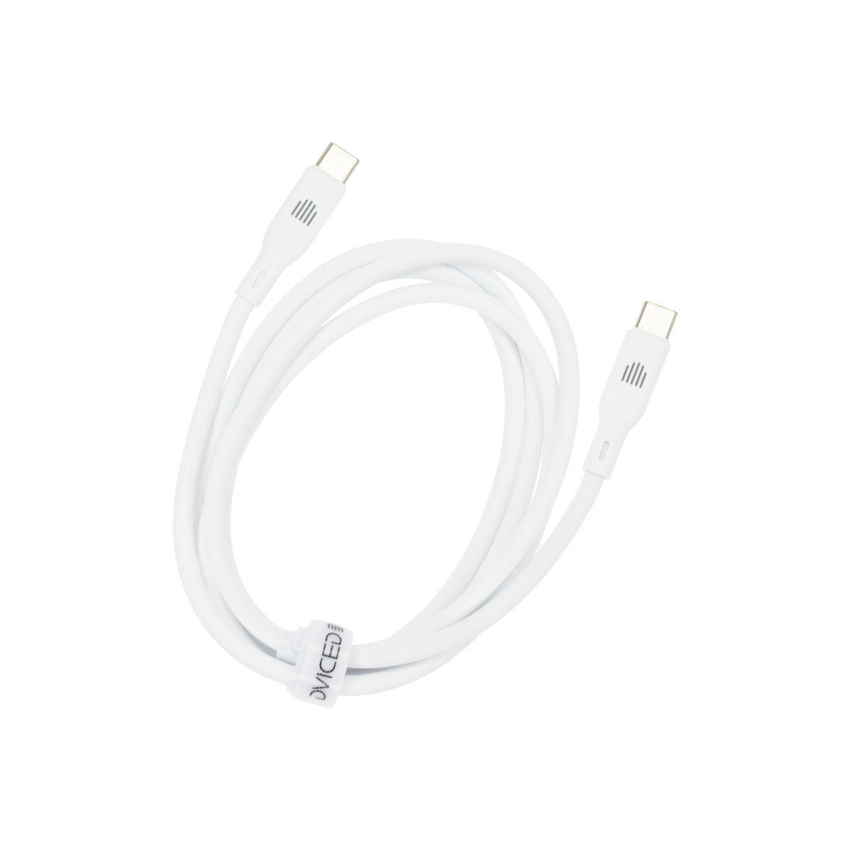 Kabel USB-C / USB-C Dviced 1,25 m – bílý - iSTYLE CZ