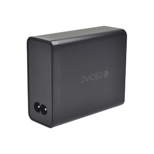 Stolní nabíječka 140W GaN Dviced 4× USB-C – černá - iSTYLE CZ