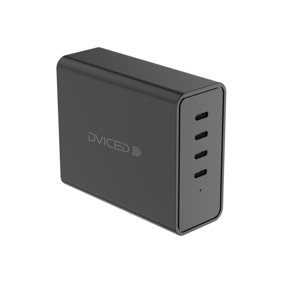 Stolní nabíječka 140W GaN Dviced 4× USB-C – černá - iSTYLE CZ