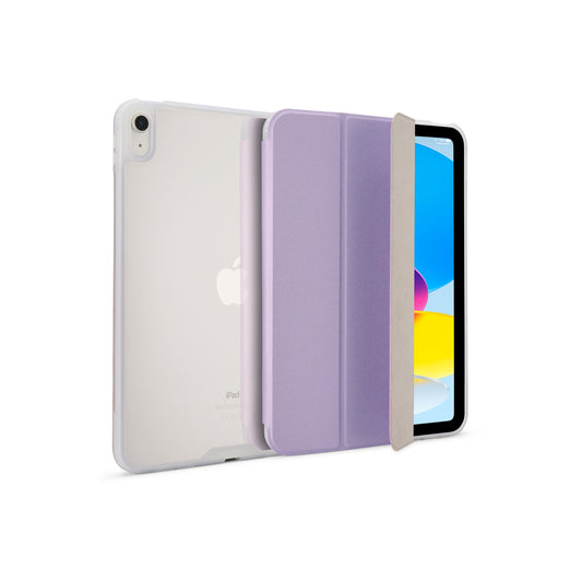 Pouzdro pro iPad (A16) / iPad (2022) Pipetto Origami No7 Tri-Folio Case - fialové