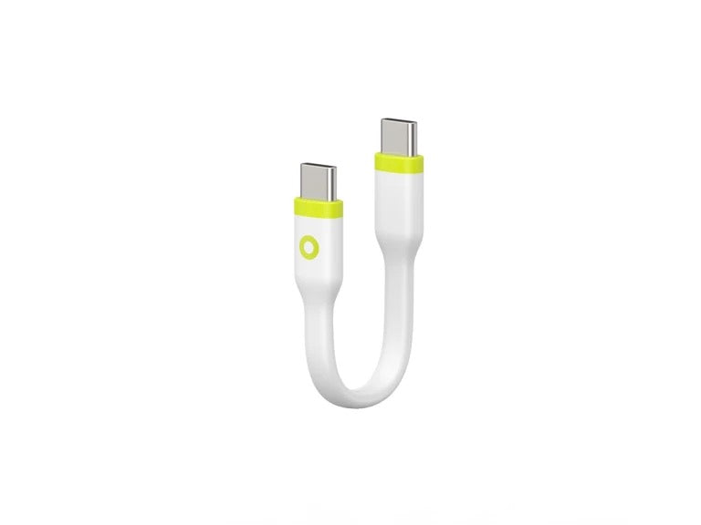 Kabel 60W Mobile Origin Compact USB-C / USB-C 10cm - bílý - iSTYLE CZ